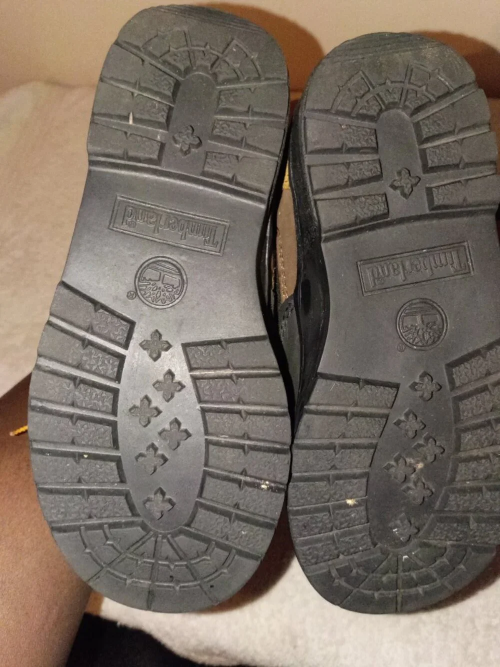 Size 11 boy Timberland boots